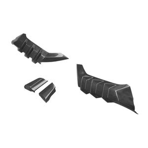 Divisor de difusor trasero de fibra de carbono estilo <span class=keywords><strong>Mgen</strong></span> para Honda Civic Type R FK8 - Product Image 1