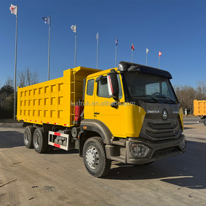 Truk Dump Sinotruck Howo Baru 6X4 50 Meter Kubik 10 Roda Diesel Setir Kiri untuk Dijual - Product Image 1