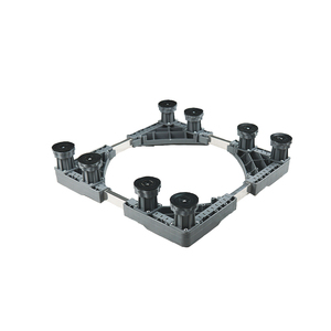 Base Móvil Ajustable Manual para Aire Acondicionado, <span class=keywords><strong>Lavadora</strong></span>, Refrigerador - Soporte Universal <span class=keywords><strong>de</strong></span> Acero Inoxidable para el Hogar - Product Image 2