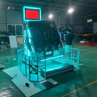 Simulateur de mouvement VR à rotation 360 degrés de haute qualité, deux sièges, chaise VR 360, équipement de réalité virtuelle pour arcade