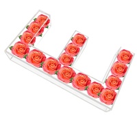 Lettres en acrylique pour mariage en gros, lettres en acrylique personnalisées pour mariage, lettres en acrylique debout, lettres en acrylique de grande taille, lettres en acrylique remplissables
