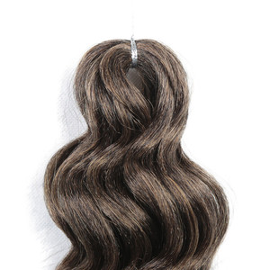 Tổng hợp Crochet tóc sâu sóng Ombre Màu sắc tóc vàng sóng đại dương bện phần mở rộng tóc - Product Image 3