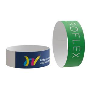 Bracelets laser personnalisables, sûrs, confortables, imperméables, avec QR code unique pour les événements promotionnels, bars et discothèques - Product Image 1