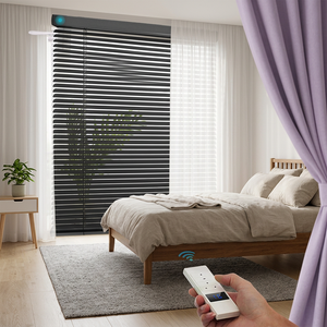 Persianas Venecianas Motorizadas de Tela Modernas, Horizontales, Integradas para Exteriores, Persianas Eléctricas para Ventanas, Personalizadas - Product Image 3