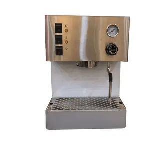 BA-TL308 Elettrico Domestico S. Acciaio inox Espresso Macchina per il Caffè con Vapore Bacchetta