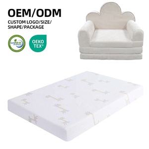 Matelas pour lit bébé - Matelas en <span class=keywords><strong>mousse</strong></span> compressé pour nouveau-né, pour lit bébé/berceau/tapis de jeu, matelas de couchage pour nourrisson - Product Image 5