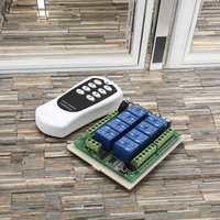 Télécommande RF à code d'apprentissage à 4 boutons, ABS, universelle, maison intelligente, ouvre-porte de garage automatique, batterie rechargeable, portée de 60 m