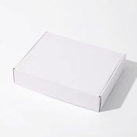 Boîte d'emballage personnalisée en carton kraft ondulé, écologique, recyclable, cadeau pour vêtements, chaussures, accessoires, impression quadricolore mate