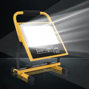 Portable Rechargeable Aluminum Remote Control Flood Light Outdoor Ip67 200w Led Floodlight