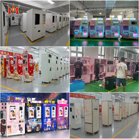 Machine distributrice automatique de barbe à papa, nouvelle, de fabrication chinoise, avec couleurs personnalisables pour les fêtes