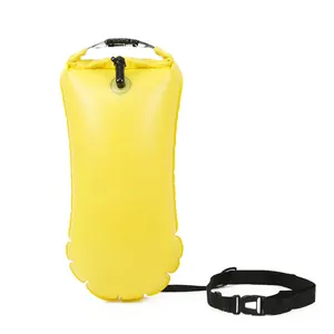 Factory Supplier Inflatable Swim Buoy Swimming Buoy Floating Waterproof Bag