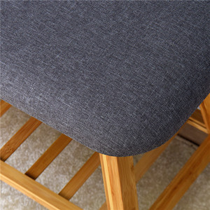 Chaise moderne pour changer de chaussures, rangement, banc à chaussures <span class=keywords><strong>d</strong></span>'<span class=keywords><strong>entrée</strong></span> <span class=keywords><strong>avec</strong></span> siège, banc à chaussures en bambou, meubles de salon - Product Image 6