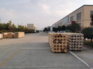 Panel decorativo de techo de revestimiento de pared exterior 3D de madera maciza para exteriores - Product Image 2