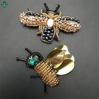 Écusson strass personnalisé papillon ongle perle Écusson paillettes Écussons pour vêtements