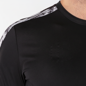 เสื้อยืดผ้าฝ้ายสแปนเด็กซ์แขนยาวสำหรับผู้ชายเสื้อย้อมพิมพ์ลายโลโก้ตามสั่ง2021 - Product Image 1