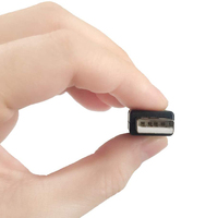USB-Anschluss DIY-Kit DC Typ 4-poliger Stecker Buchse Buchse Buchse Weiße Kupfer abdeckung Vernickelt 2.0 Kompatibel 2.5A Strom