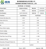 Bétaïne Anhydre de Qualité Alimentaire Vitamine B14 Sel d'Acide Aminé Hydratant CAS 107-43-7 Poudre de Bétaïne Anhydre