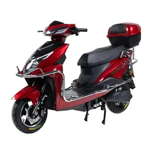 Yüksek performanslı kurşun asit pil 65km/h elektrikli Pedal Scooter 72V adult 1500W motor elektrikli motosiklet yetişkin için