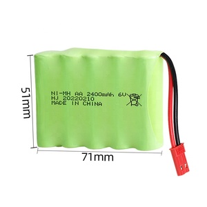 Tùy chỉnh Ni-MH 280h 250h 170h 80h 110h 1.2V 2.4V 3.6V 6V <span class=keywords><strong>7.2V</strong></span> 9.6V 10.8V đồng xu NiMH nút di động pin gói kết nối Tab - Product Image 5