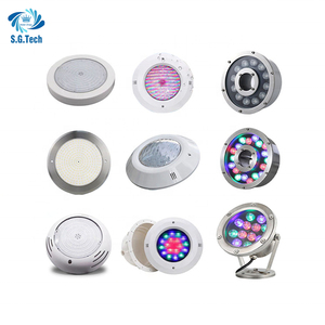 2025 nueva llegada Piscine Lamp 18W con control remoto LED luz subacuática resina llena LED Iluminación de piscina - Product Image 3