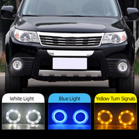 Lámpara DRL, Luces de Circulación Diurna LED para Automóviles, Relé de Luces Antiniebla para Subaru Forester 2009 2010 2011 2012