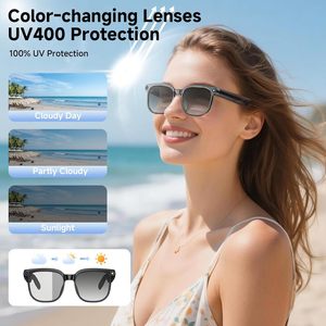 Occhiali Intelligenti con Assistente ChatGPT Open AI, Traduzione in Tempo Reale, Lettore Musicale, Video 1080P, Impermeabili IP68, Funzione Telefono - Product Image 3