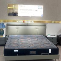 Matelas fin double à infusion de gel pour chambre familiale, hypoallergénique et adapté aux personnes âgées