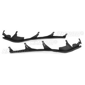 Une paire de bandes de couverture de phares avant supérieurs de voiture, bande d'étanchéité de phare pour BMW E46 323i 325i 325Xi 328i 330i 1998-2001 - Product Image 4