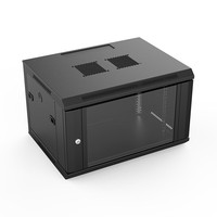 Armoire réseau 6U 9U 12U 15U 18U pour l'industrie des télécommunications, rack de serveur mural, armoire informatique, rack de batterie IT