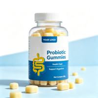 Gommes probiotiques à mâcher pour la santé digestive et immunitaire, complément alimentaire pour enfants, hommes, femmes, OEM, ODM, étiquette privée, sur mesure