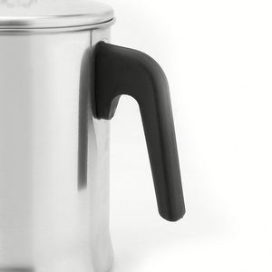 Outdoor Aluminum 1.8L/2.5L Kettle 20 <b>Cups</b> Coffee <b>Pot</b> in Minimalist Style Simple Steaming Durable Metal Material - Product Image 4
