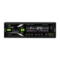Reproductor MP3 Universal para Auto, Radio FM, Cargador USB Doble, Reproducción desde Memoria