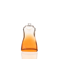 Coffret Cadeau Diffuseur à Bâtonnets de Luxe Premium 100ml Unique en Verre Transparent Sérigraphié et Estampé Or avec Pompe Vaporisateur Rechargeable
