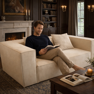 Divano Letto Commerciale in Tessuto a 2 Posti 2026 Designs, Marrone, per Home Theater <span class=keywords><strong>e</strong></span> Soggiorno - Product Image 4