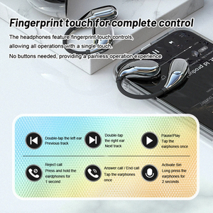 سماعات بلوتوث سماعة أذن لاسلكية بلوتوث سماعة ليد عرض راحة تناسب سماعات الأذن عميق باس - Product Image 6