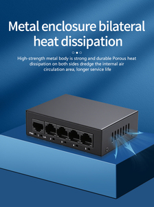 Bán buôn Kim loại/nhựa 5 cổng RJ45 không được quản lý mạng chuyển đổi 100Mbps/1000Mbps Ethernet truy cập internet chuyển đổi cho CCTV hệ thống - Product Image 5