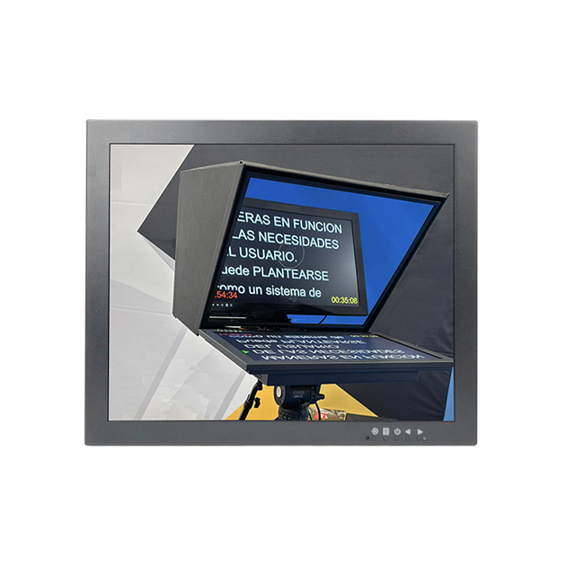 High Quality 1500 Nits Ultra Bright 15" 17" 19" 22" 24" Replacement Teleprompter Monitors for Teleprompting and Broadcasting
