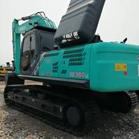 Kobelco SK350LC Alat Berat Bekas Excavator 35 Ton Kobelco 350LC Mesin Konstruksi Harga Murah untuk Dijual