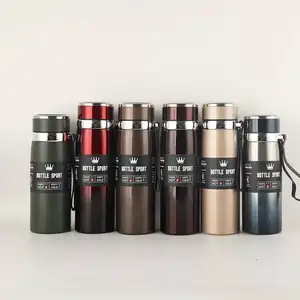 2024 nouveautés Thermos de bureau isolé sous vide en acier inoxydable portable avec passoire