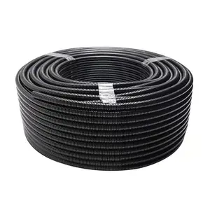 Sn4 Double Wall Pe Drainage Flexible 2 2.5 Inch Perforated Drain Hdpe Corrugated Pipe