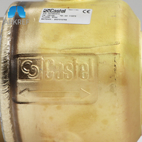 Vanne à bille 6570 avec raccord d'accès, Joint de soudage de connexion interne de Tube en cuivre divers, Valve à bille à roulettes