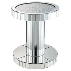 Foshan factory cheap simple mirror side table flower stand <span class=keywords><strong>mobili</strong></span> da soggiorno tavolo centrale personalizzato di alta qualità - Product Image 2