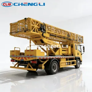 Vehículo Profesional FAW 4x2 con Plataforma Hidráulica para Inspección de Puentes, Camión para Trabajos de Mantenimiento de Carreteras y Autopistas - Product Image 6