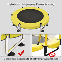 Trampolín Zoshine para Interiores y Exteriores, Cama Elástica para Niños con Red de Seguridad en Venta