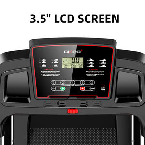 Tapis de course de bonne qualité, performance la plus chère, avec courroie de course à motif diamanté à zone de course plus large de 400x1100mm 2.0HP - Product Image 4