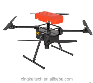 Kit bingkai Drone pertanian Aluminium kualitas tinggi, Quadcopter bingkai badan Drone semprotan pertanian bingkai roda