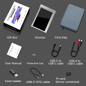 Un câble pour la connexion à l'extension d'écran d'ordinateur portable 12 "Triple écran compatible avec M1/M2/M3 <span class=keywords><strong>Mac</strong></span> <span class=keywords><strong>Book</strong></span> - Product Image 6