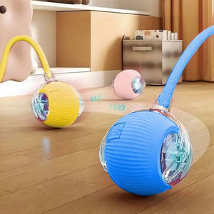 360 °   Juguete Interactivo Inteligente <span class=keywords><strong>para</strong></span> Perros y <span class=keywords><strong>Gatos</strong></span>, Pelota Rodante Recargable por USB con Luz LED y Evitación de Obstáculos - Product Image 1