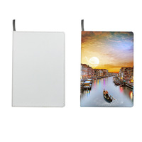 Carnet de notes A5 blanc vierge en toile de lin pour bricolage, journal, agenda, couverture de carnet, bloc-notes, porte-documents, classeur