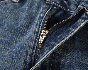 <span class=keywords><strong>Pantaloni</strong></span> Hombre con taglio a stivale Vintage di alta qualità per gli uomini larghi a gamba larga blu Denim Jeans lavati di alta strada dal Design ampio per l'inverno - Product Image 3